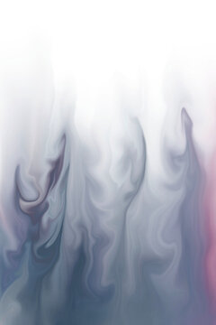 blue smoke on white