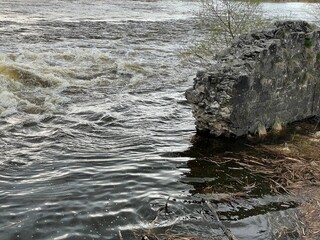 river and rocks