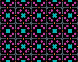 Illustration of seamless tile pattern - perfect for background or wallpaper