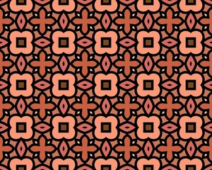 Illustration of seamless tile pattern - perfect for background or wallpaper