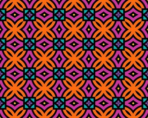 Illustration of seamless tile pattern - perfect for background or wallpaper