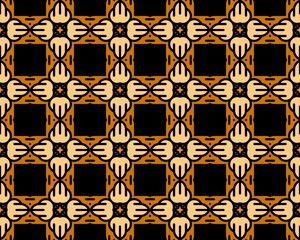 3D rendering illustration of a seamless tile pattern