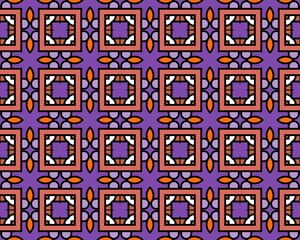 Illustration of seamless tile pattern