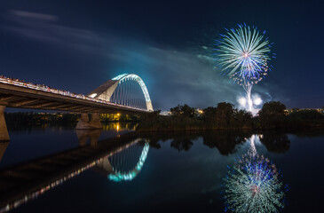 Obraz premium Fuegos artificiales