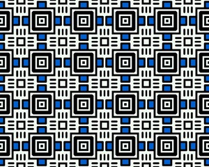 Seamless tile pattern in different colors