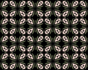 Seamless illustration of tile pattern for background or wallpaper