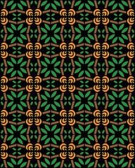 An illustration of an abstract seamless pattern