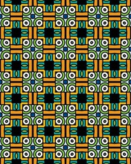 An Illustration of a seamless tile pattern used as wallpaper or background