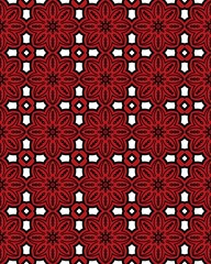 Colorful seamless repeating tile pattern