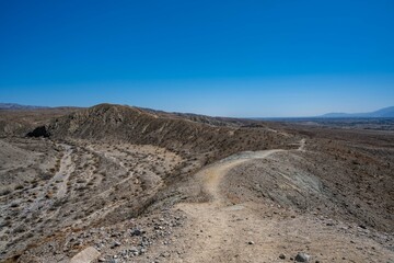 A beautiful overlooking view of nature in Palm Springs, Californ