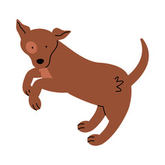mascot little dog