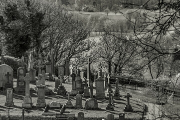 cemetery near Stirling Castle, Scotland