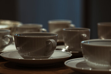 cup of coffee on a table