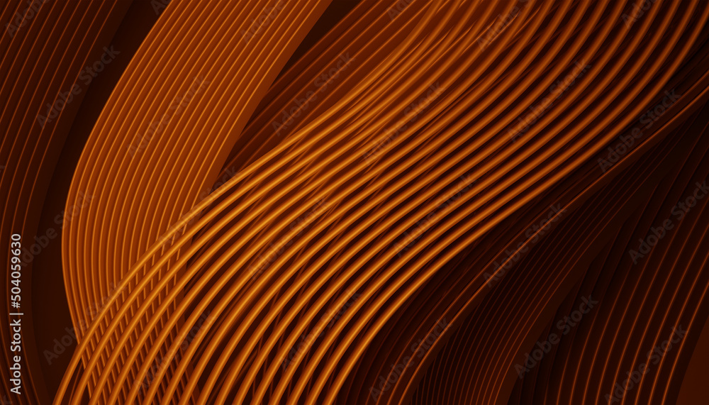 Poster abstract curve wave graphic design background