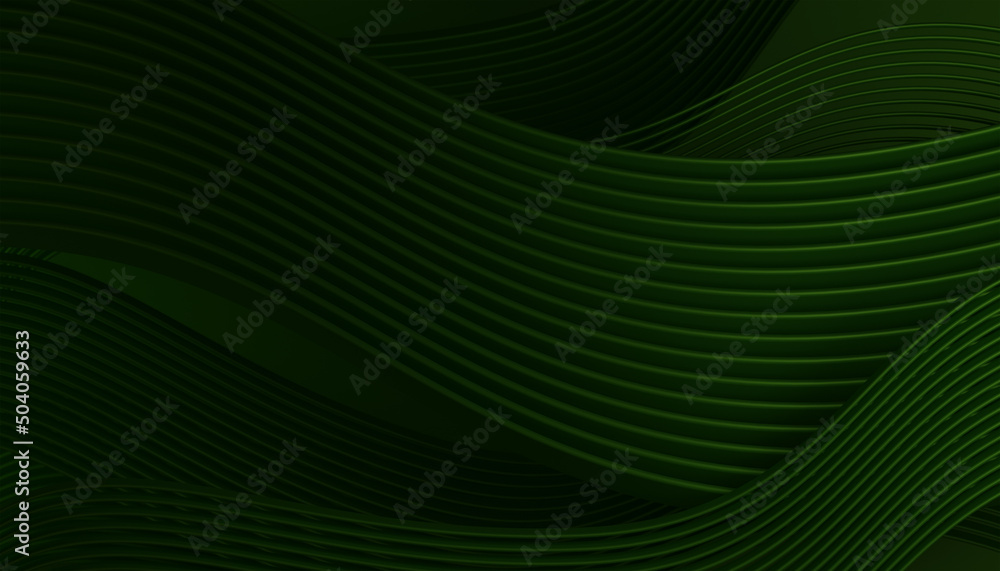 Poster abstract curve wave graphic design background