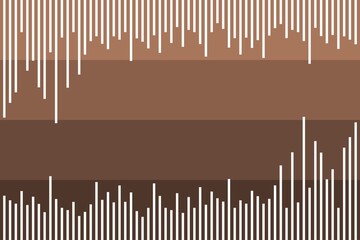 Equalizer, music conceptual line frame vector background design. White line texture illustration.
