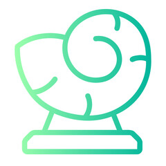 fossil gradient icon