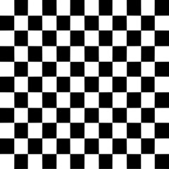 black and white chessboard pattern