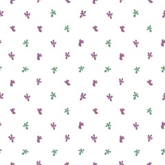 Abstract seamless pattern. Simple organic shape. Colorful surface design