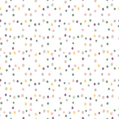 Abstract seamless pattern. Simple organic shape. Colorful surface design