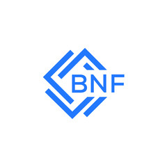 BNF technology letter logo design on white  background. BNF creative initials technology letter logo concept. BNF technology letter design.
