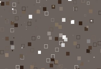 Light Black vector template with square style.