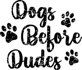 Dog Tshirt and Quotes Design