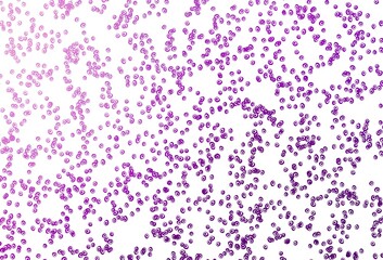 Light Purple vector texture with disks.