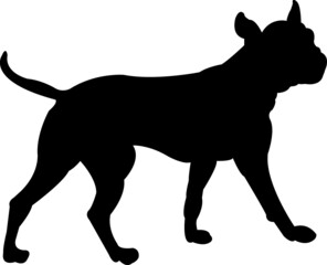 Dog Vector Silhouette