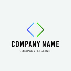 Software and IT Company Vector Logo Design Template