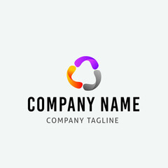 Obraz premium Software and IT Company Vector Logo Design Template