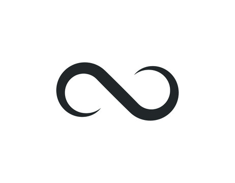 Infinity Loop Icon Vector Illustration - Vector