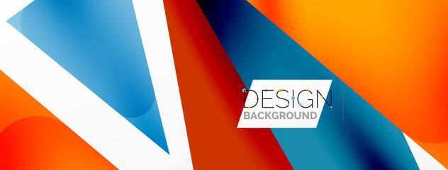 Background abstract overlapping shapes. Minimal composition vector illustration for wallpaper banner background or landing page