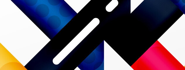 Background minimal geometric composition. Lines design vector illustration for wallpaper banner background or landing page