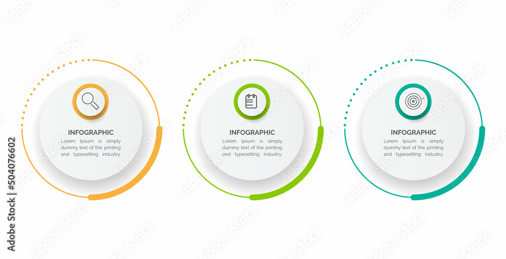 Poster business data visualization. process chart. abstract elements of graph, diagram with 4 steps, option
