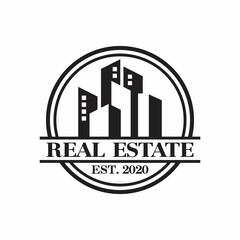 Fototapeta na wymiar Building Vector , Real Estate Logo