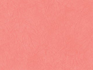 皺加工された桃色の和紙イラスト素材