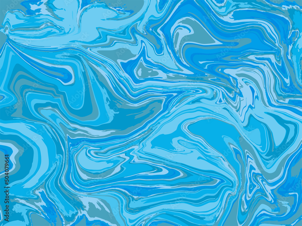 Poster abstract horizontal background with colorful waves. liquid wavy marble texture
