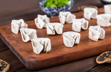 Wonton is a traditional Chinese snack