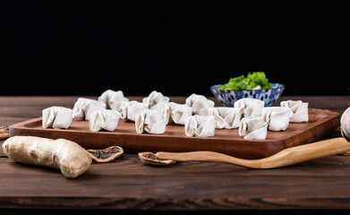 Wonton is a traditional Chinese snack