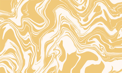 Abstract horizontal background with colorful waves. Liquid wavy marble texture