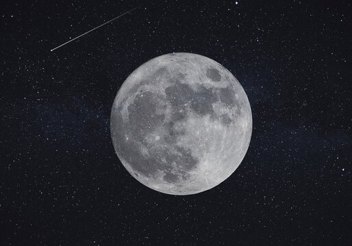 The Moon and deep space