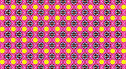 Traditional Asian decorative border design