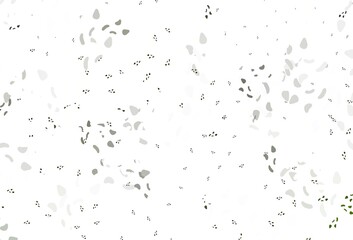 Light green vector backdrop with abstract shapes.