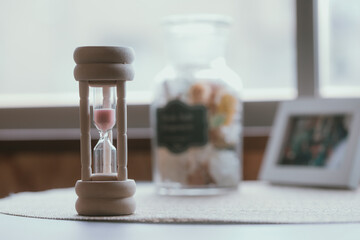 砂時計　 hourglass