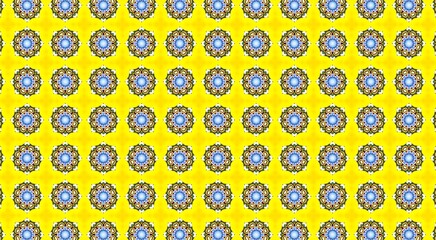 Traditional Asian decorative border design