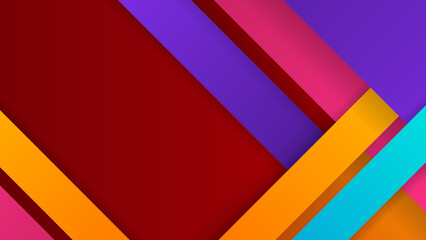 Obraz premium Abstract orange red colorful background