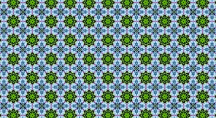 Traditional Asian decorative border design