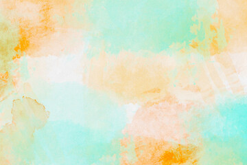 Fototapeta premium Watercolor background. 3D illustration, 3D rendering 