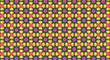 Traditional Asian decorative border design